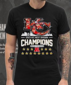 Kansas City Chiefs 2023 AFC West Division Champions back to back signatures hoodie, sweater, longsleeve, shirt v-neck, t-shirt