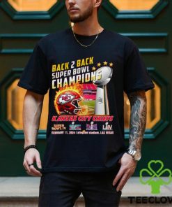 Kansas City Chiefs 2023 Super Bowl Champions Back To Back T Shirt