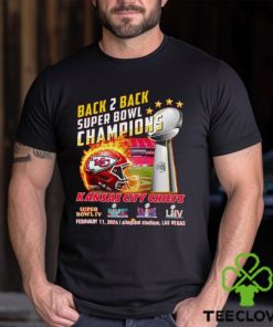 Kansas City Chiefs 2023 Super Bowl Champions Back To Back T Shirt