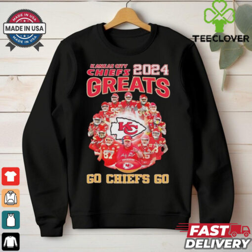 Kansas City Chiefs 2024 Creates go Chiefs go shirt