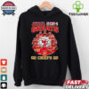 Real women love football smart women love the KC Chiefs coach Kelce Mahomes shirt