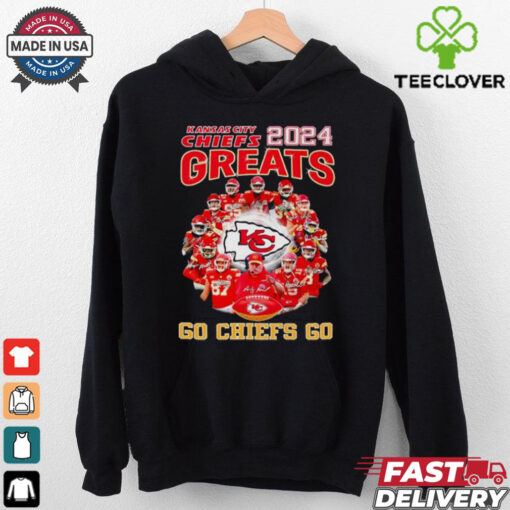 Kansas City Chiefs 2024 Great Season Go Chiefs Go 2024 Signature NFL shirt