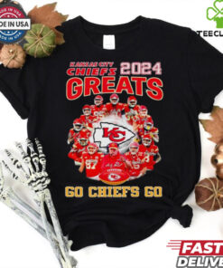 Kansas City Chiefs 2024 Great Season Go Chiefs Go 2024 Signature NFL shirt