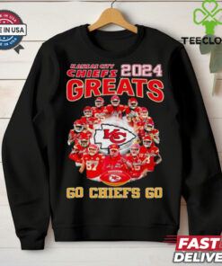 Kansas City Chiefs 2024 Great Season Go Chiefs Go 2024 Signature NFL shirt