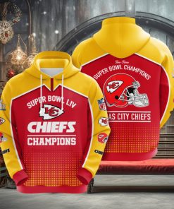 Kansas City Chiefs 3D Printed Hoodie Ver 36