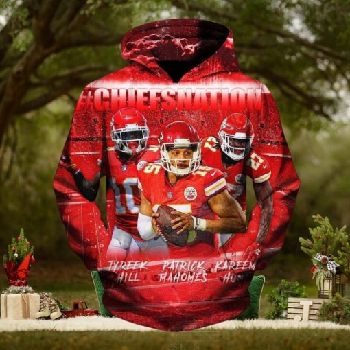 Kansas City Chiefs 3D Printed Hoodie Ver 42
