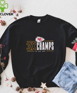 Kansas City Chiefs 3x Champs IV LIV LVII shirt
