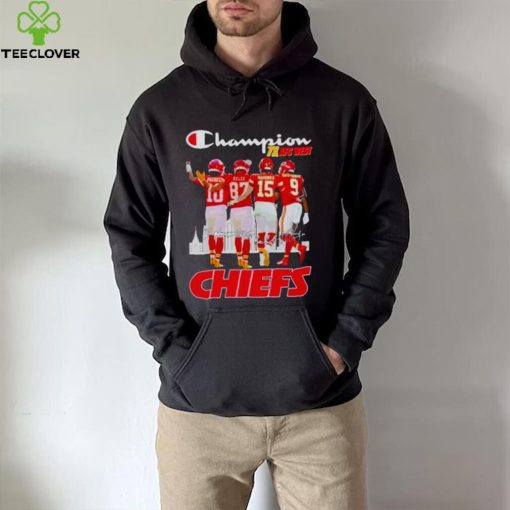 Kansas City Chiefs 7X AFC West Chiefs City signatures 2022 hoodie, sweater, longsleeve, shirt v-neck, t-shirt