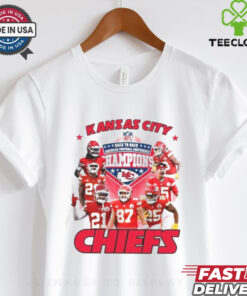 Kansas City Chiefs AFC Champions 2024 Back To Back NFL T Shirt