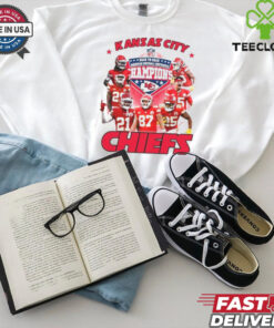 Kansas City Chiefs AFC Champions 2024 Back To Back NFL T Shirt