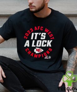 Kansas City Chiefs AFC West Champions 2023 It’s A Lock shirt