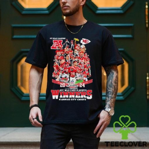 Kansas City Chiefs AFC West Champions 2024 Playoffs Winners Shirt