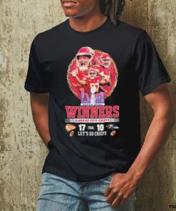 Kansas City Chiefs AFC Winner 17 10 Baltimore Ravens Let’s Go Chiefs Super Bowl LVIII Shirt