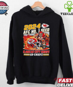 Kansas City Chiefs AFC no.1 seed go Chiefs 2024 shirt