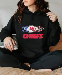 Kansas City Chiefs American Flag Celebrating 4th Of July T Shirt
