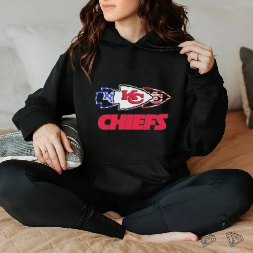 Kansas City Chiefs American Flag Celebrating 4th Of July T Shirt