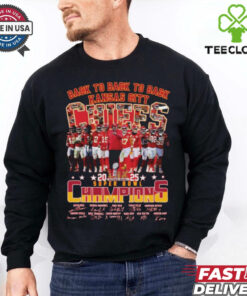 Kansas City Chiefs Back To Back To Back 2025 Super Bowl Champions T Shirt