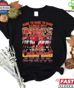 Kansas City Chiefs Back To Back To Back 2025 Super Bowl Champions T Shirt