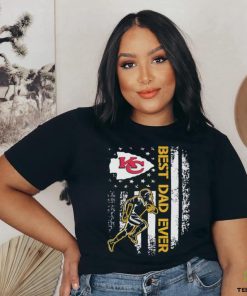 Kansas City Chiefs Best Dad Ever flag vintage shirt 2 Kansas City Chiefs Best Dad Ever flag vintage shirt