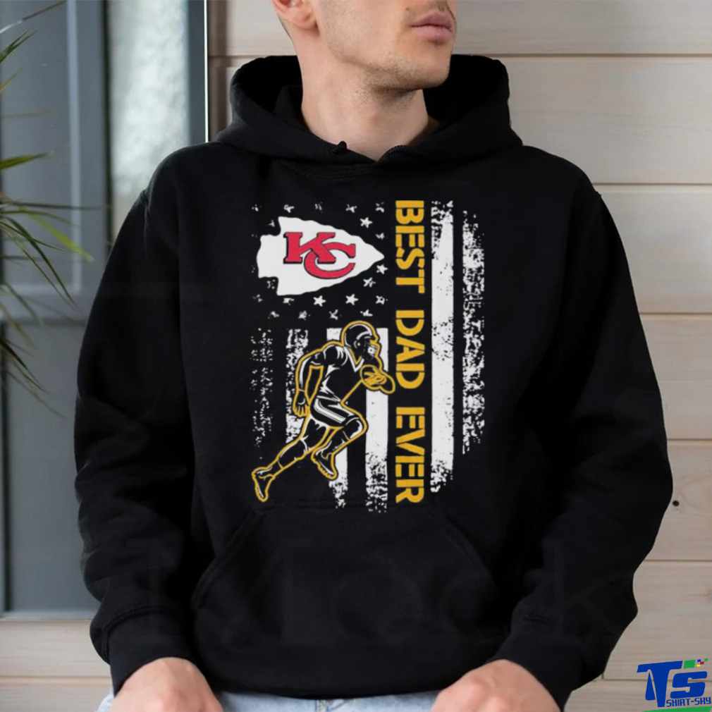 Kansas City Chiefs Best Dad Ever flag vintage shirt Kansas City Chiefs Best Dad Ever flag vintage shirt
