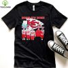 Philadelphia Eagles A J Brown Jalen Hurts DeVonta Smith and Travis Kelce signatures shirt