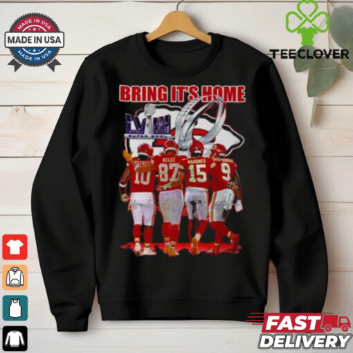 Kansas City Chiefs Bring It’s Home LVIII Super Bowl 2024 T Shirt