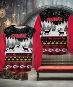 Kansas City Chiefs Casual Christmas Sweatshirt Sweater 3D Gift For Fans