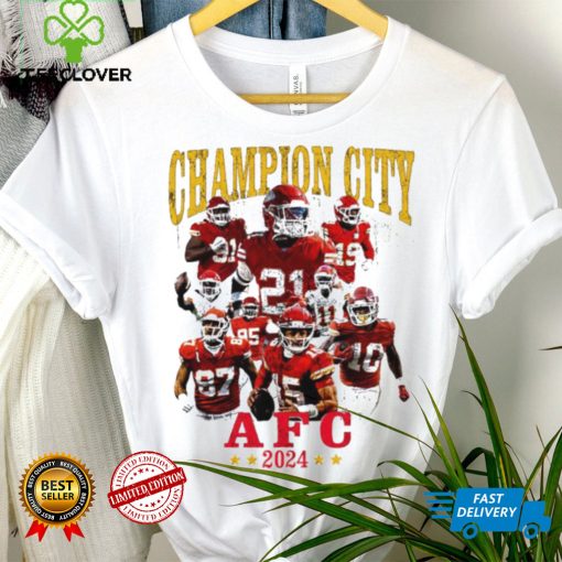 Kansas City Chiefs Champion City AFC 2024 players logo hoodie, sweater, longsleeve, shirt v-neck, t-shirt