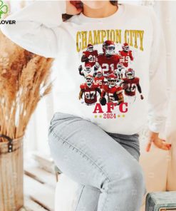 Kansas City Chiefs Champion City AFC 2024 players logo hoodie, sweater, longsleeve, shirt v-neck, t-shirt