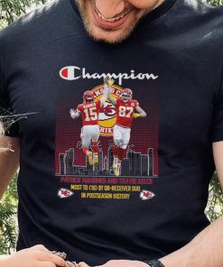Kansas City Chiefs Champions Patrick Mahomes And Travis Kelce T Shirt