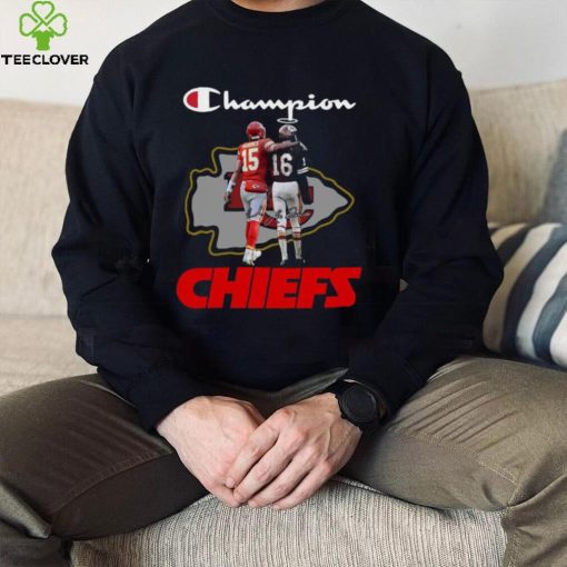 Kansas City Chiefs Champions Patrick’s Mahomes And Len Dawson Signatures hoodie, sweater, longsleeve, shirt v-neck, t-shirt