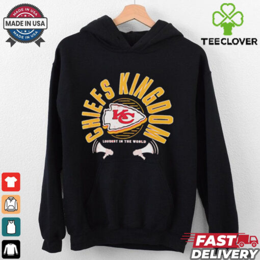 Kansas City Chiefs Chiefs Kingdom loudest in the worl shirt