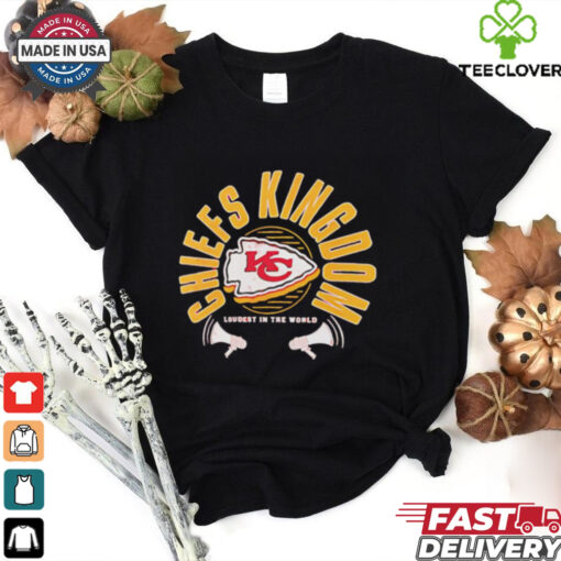Kansas City Chiefs Chiefs Kingdom loudest in the worl shirt