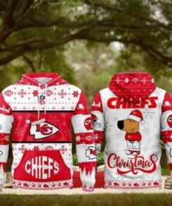 Kansas City Chiefs Chill Guy Merry Christmas 2024 Hoodie