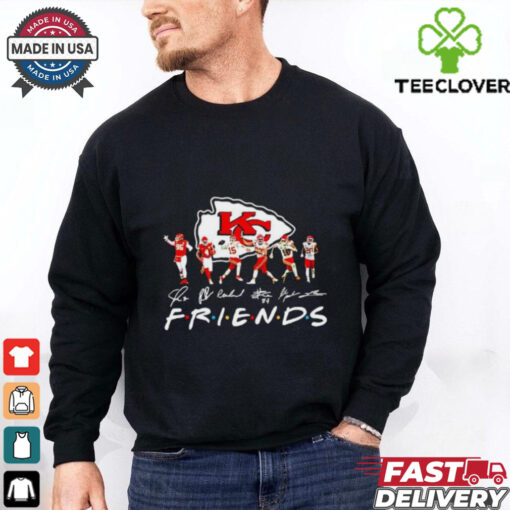 Kansas City Chiefs Chris Jones Patrick Mahomes and Isiah Pacheco Friends Football Signatures shirt