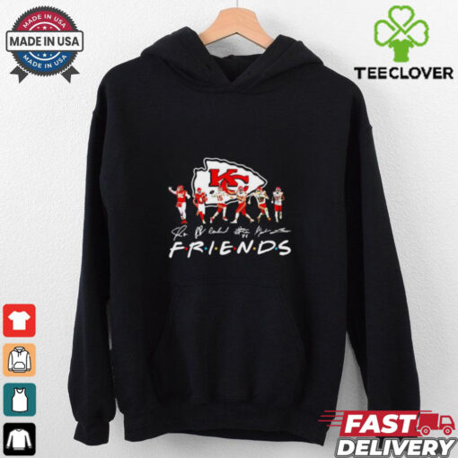 Kansas City Chiefs Chris Jones Patrick Mahomes and Isiah Pacheco Friends Football Signatures shirt