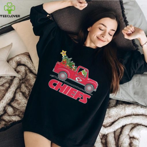 Kansas City Chiefs Christmas Grinch Drive Truck Classic T Shirt