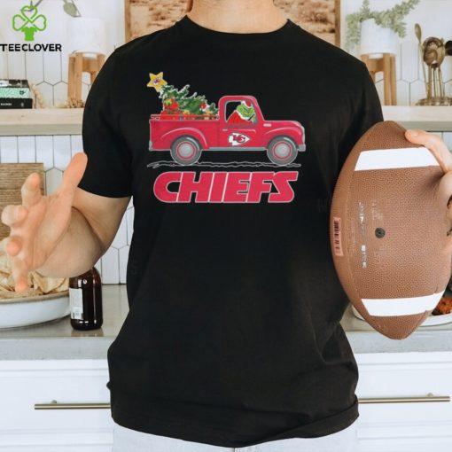 Kansas City Chiefs Christmas Grinch Drive Truck Classic T Shirt