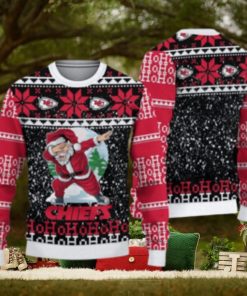 Kansas City Chiefs Christmas Santa Claus Ugly Sweater For Men Women