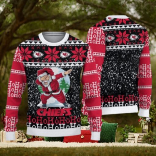 Kansas City Chiefs Christmas Santa Claus Ugly Sweater For Men Women