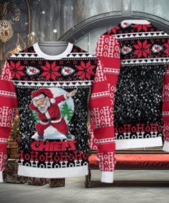 Kansas City Chiefs Christmas Santa Claus Ugly Sweater For Men Women