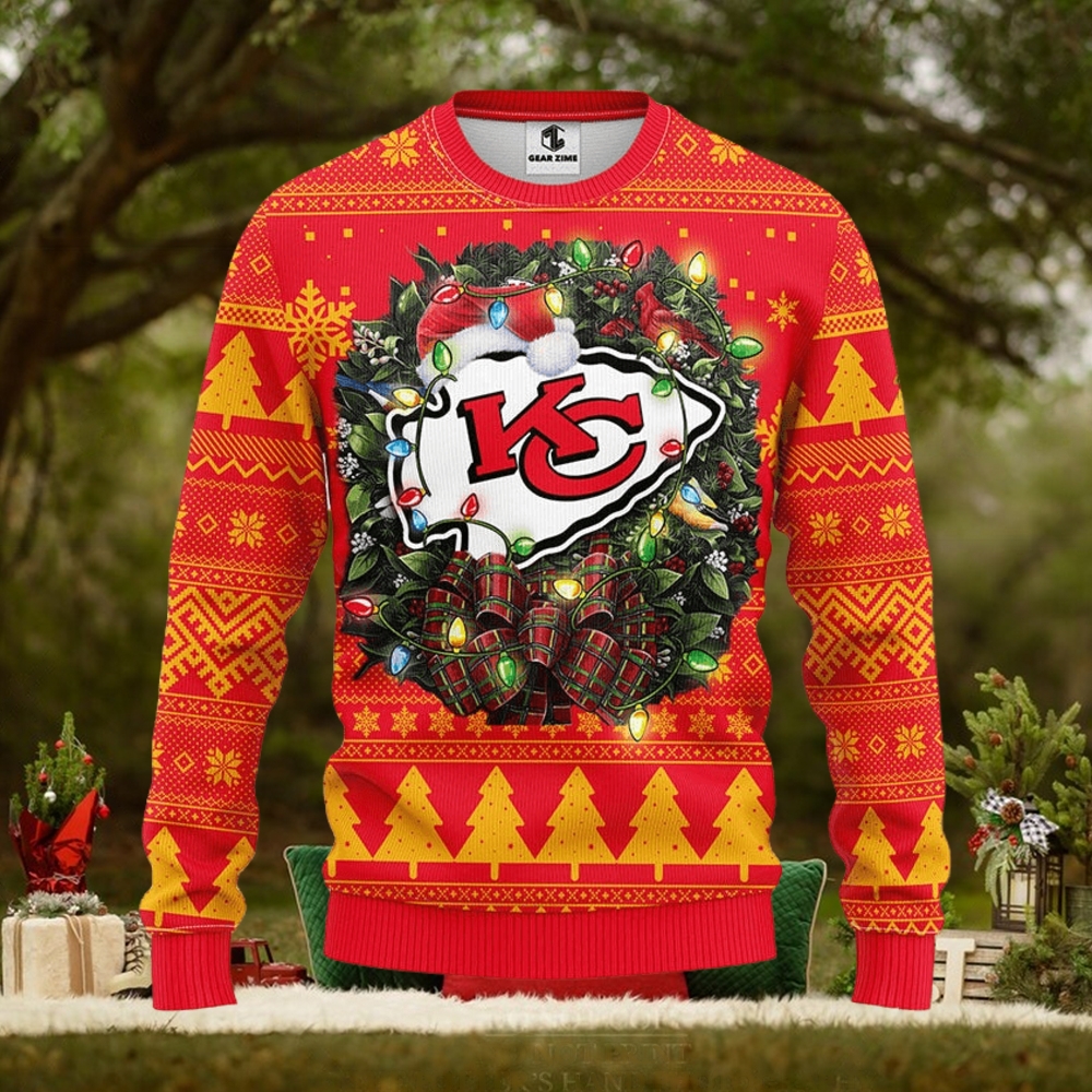 Kansas City Chiefs Christmas Ugly Sweater Kansas City Chiefs Christmas Ugly Sweater