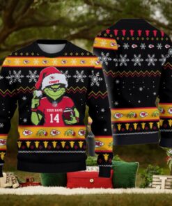 Kansas City Chiefs Custom Chrismas Ugly Sweater