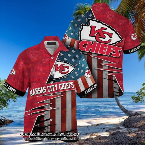 Kansas City Chiefs Customized For Sports Enthusiasts This Season Hot Version Hawaiian Shirt