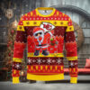 Las Vegas Raiders Santa Claus Ugly Christmas Sweater