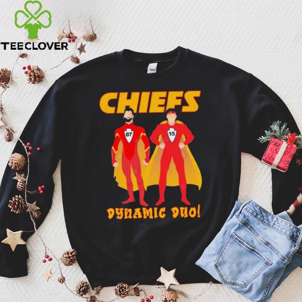 Kansas City Chiefs Dynamic Duo Patrick Mahomes And Travis Kelce Shirt Kansas City Chiefs Dynamic Duo Patrick Mahomes And Travis Kelce Shirt