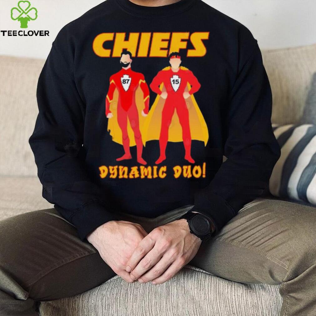 Kansas City Chiefs Dynamic Duo Patrick Mahomes And Travis Kelce Shirt Kansas City Chiefs Dynamic Duo Patrick Mahomes And Travis Kelce Shirt