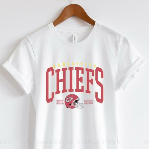 Kansas City Chiefs Est 1960 Vintage Helmet Caricature Unisex T Shirt –  Pride in Style!