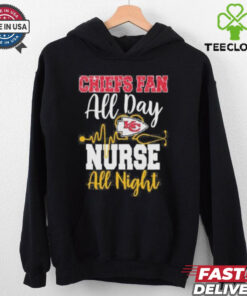 Kansas City Chiefs Fan All Day Nurse All Night Shirt
