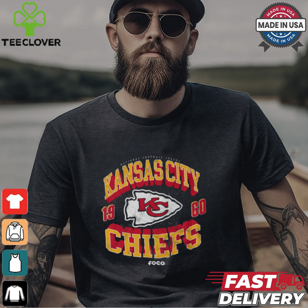 Kansas City Chiefs Field Arched Wordmark T Shirt Kansas City Chiefs Field Arched Wordmark T Shirt
